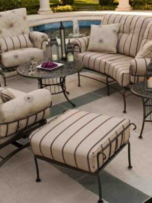 metal sofa set